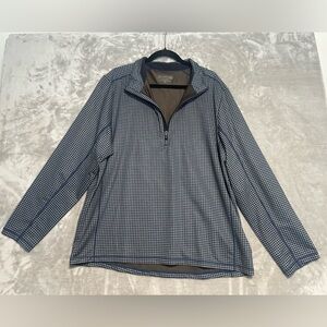 Vineyard Vines 1/2 Zip Performance Pullover Men’s XL Jim Nantz Houndstooth Golf